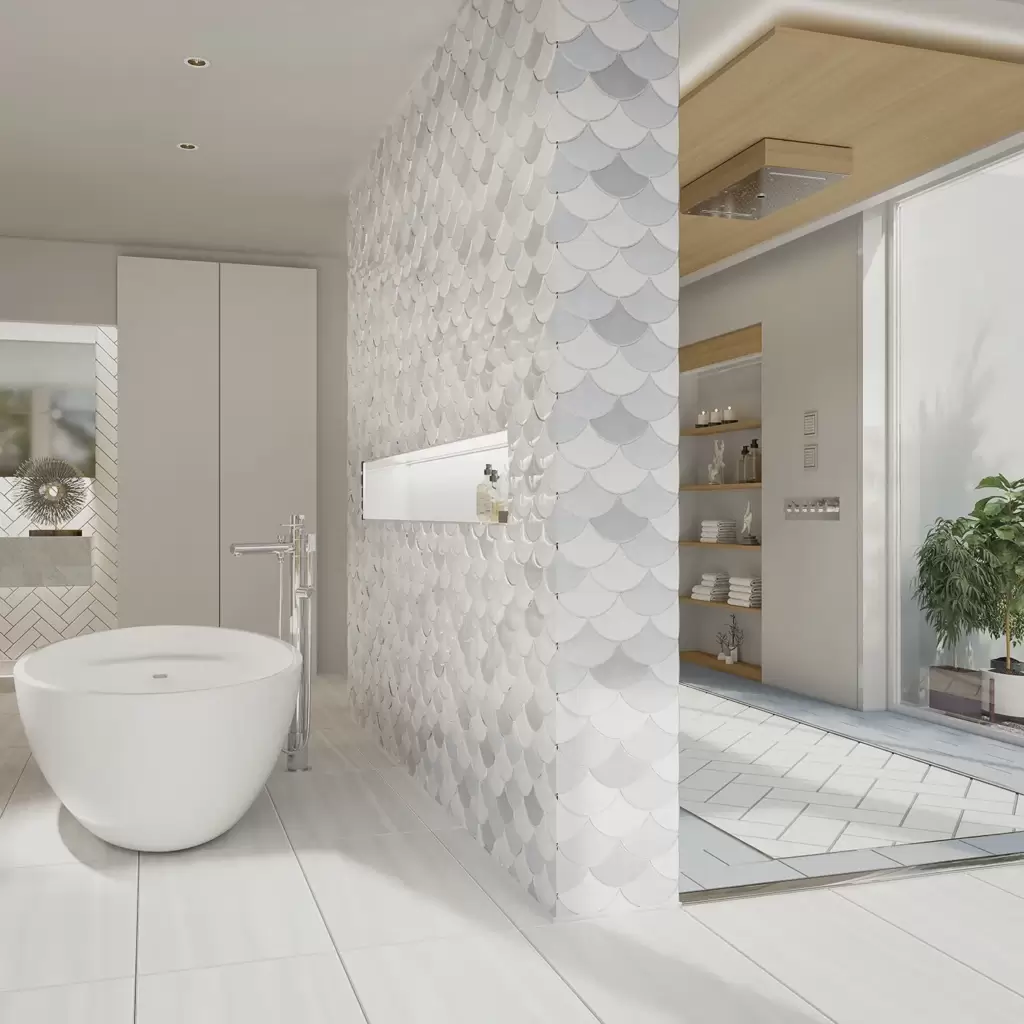 White bathroom renders 4