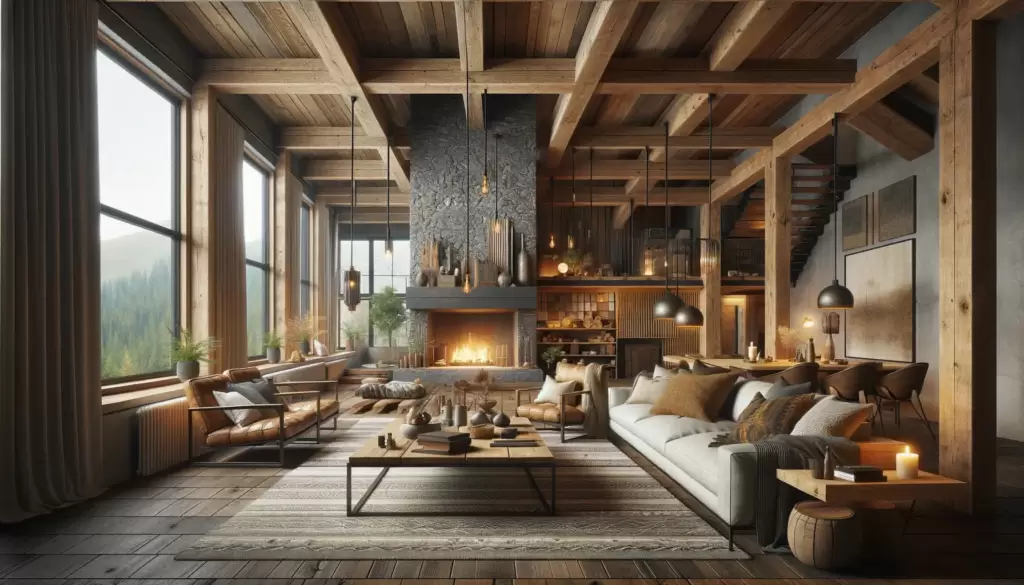 How to Create a Modern Rustic Interior Design