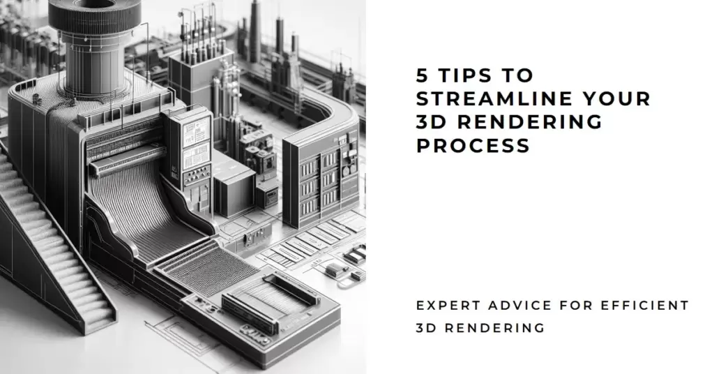 3d rendering techniques 5 tips to help you streamline the entire process