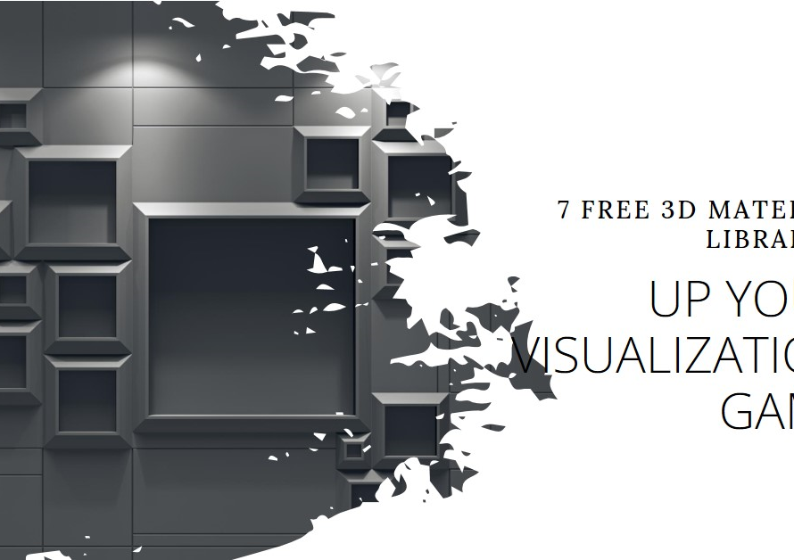 7 Free 3D Material Library To Up Your Visualization Game