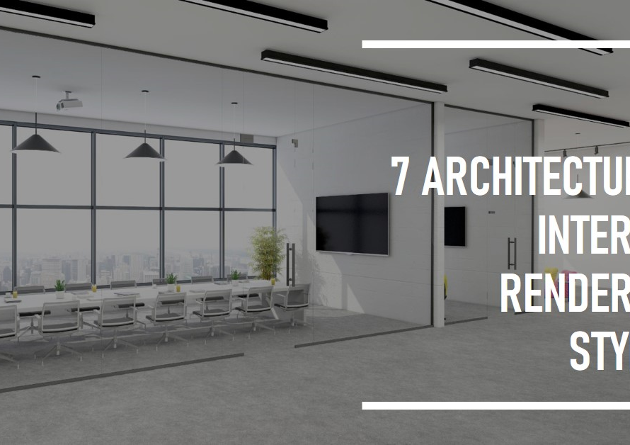 7 Rendering Styles For Architectural Interiors