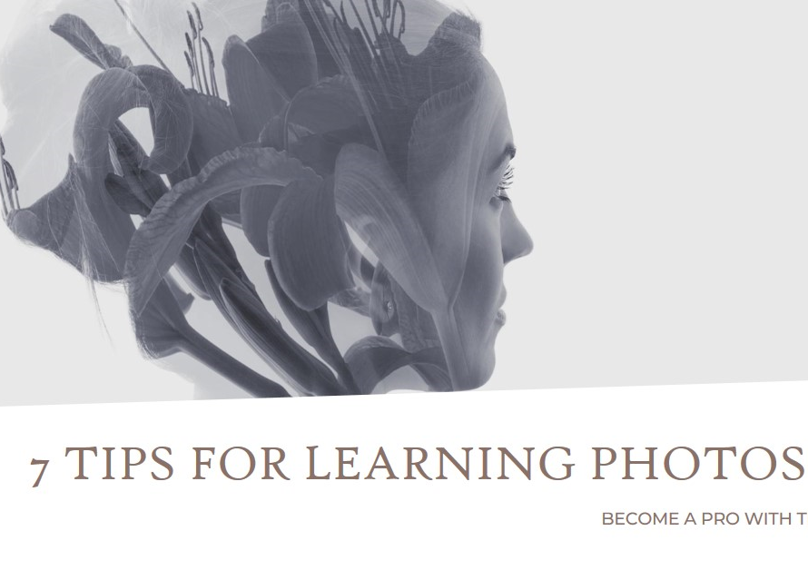 7 Tips For Learning Photoshop