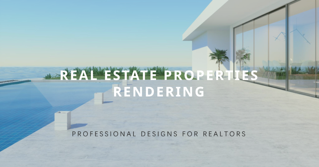 Real Estate Property Rendering At Realtors Work