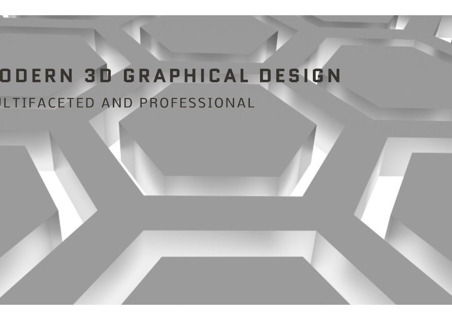 This Multifaceted 3D Graphical Design In Its Modern Conception