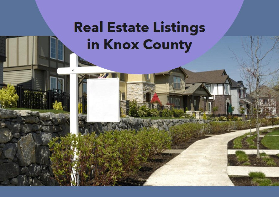 The prompt is : Generate a 16;9 image for the blog title “Real Estate for Sale in Knox County, Ohio: Listings and Trends” make it professional and the primary colours are white, black and gray
