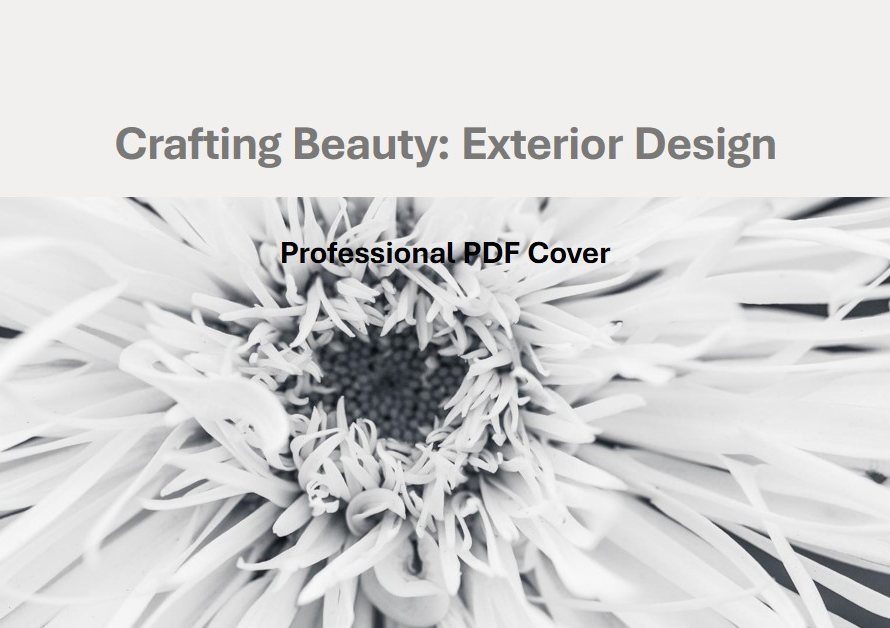 Crafting Beauty: Exterior Design in Architecture PDF