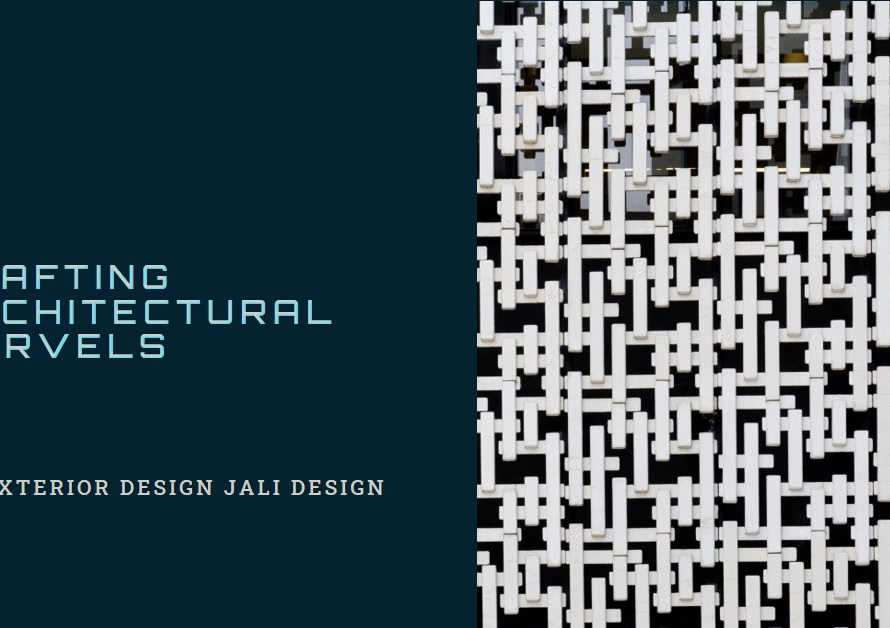 Crafting Architectural Marvels: Exterior Design Jali Design