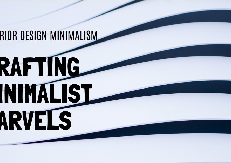 Crafting Minimalist Marvels: Exterior Design Minimalism