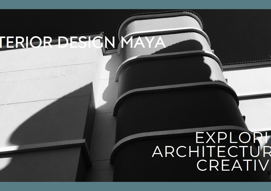 Exploring Architectural Creativity: Exterior Design Maya