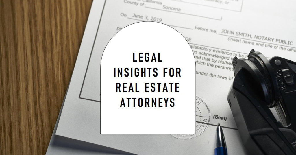 Real Estate Attorney in Columbus, Ohio: Legal Insights