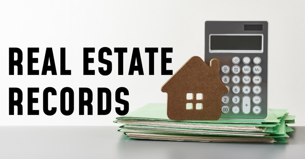 Real Estate Records: Keeping Track