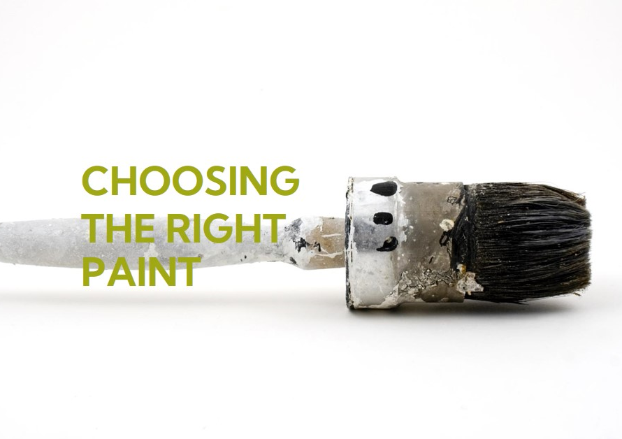 How To Choose The Right Type Of Paint