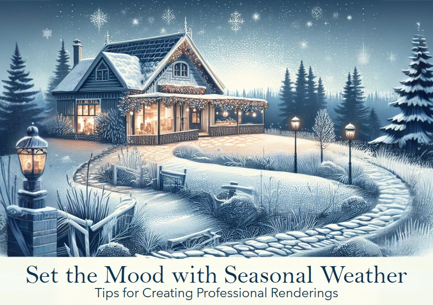 How To Set The Mood In Your Rendering With The Right Season And Weather