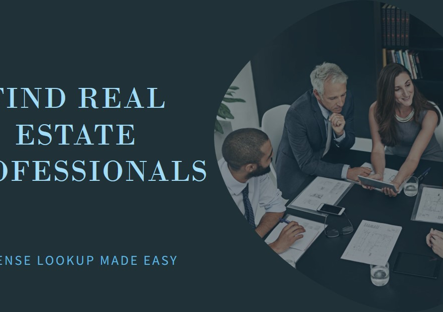 Real Estate License Lookup: Finding Professionals