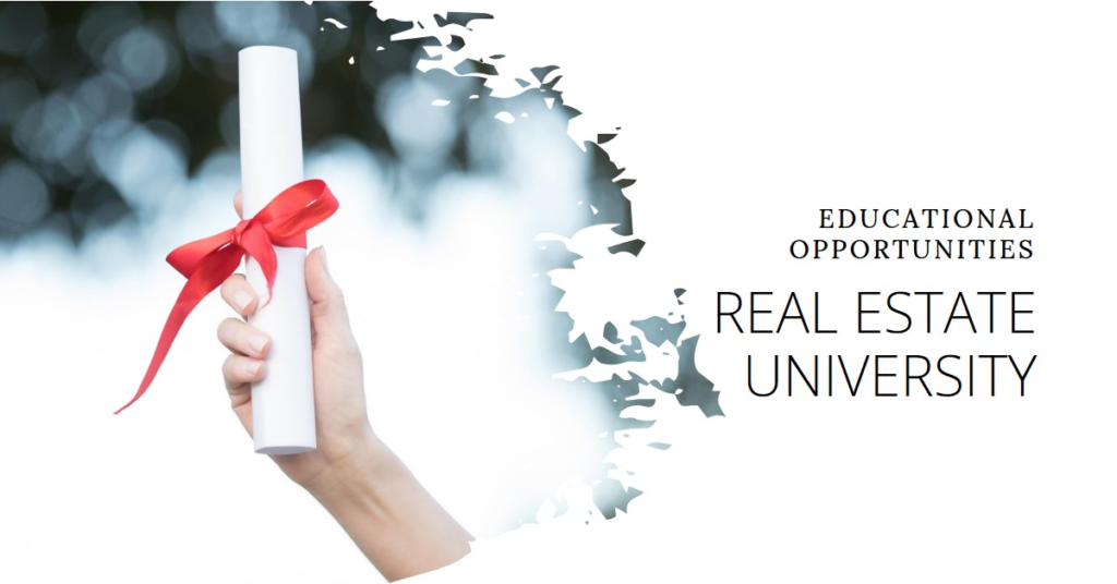  Real Estate University: Educational Opportunities
