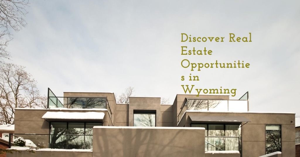 Real Estate Wyoming: Discovering Opportunities