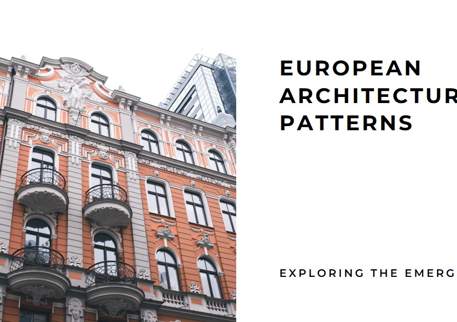 Which architecture patterns emerged from Europe