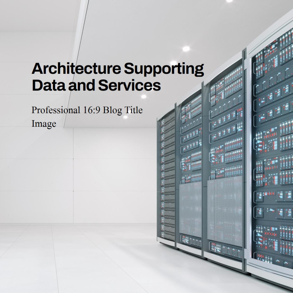 Which architecture supports the data and services architecture