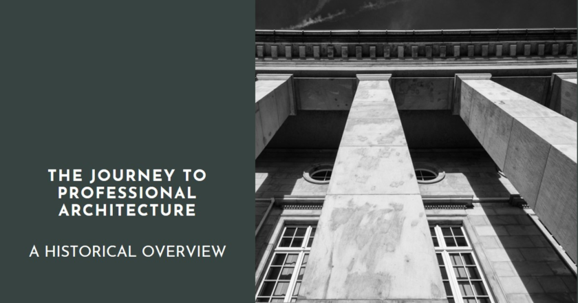 The Journey to Professional Architecture: A Historical Overview