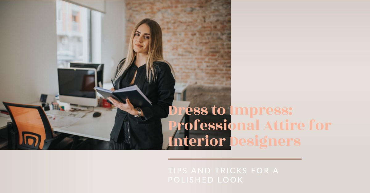 Interior designer attire outlet
