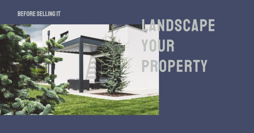 Should I Landscape Before Selling My Property?