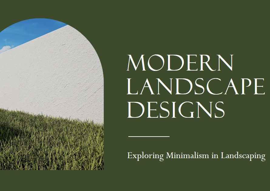 Landscape Without Plants: Modern Designs