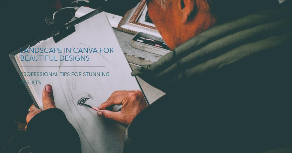 How to Landscape in Canva for Beautiful Designs