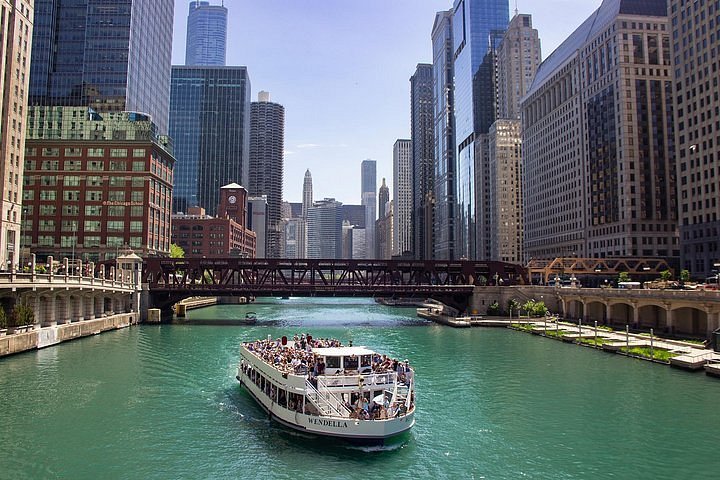 architecture river tour chicago