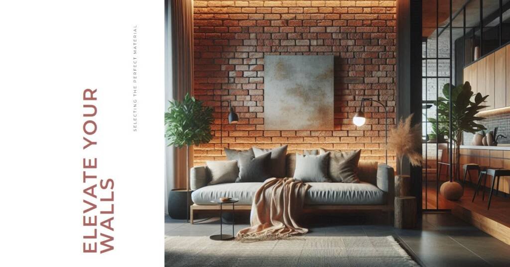 Brick, Stone, and Beyond: Choosing the Right Material for Your Walls