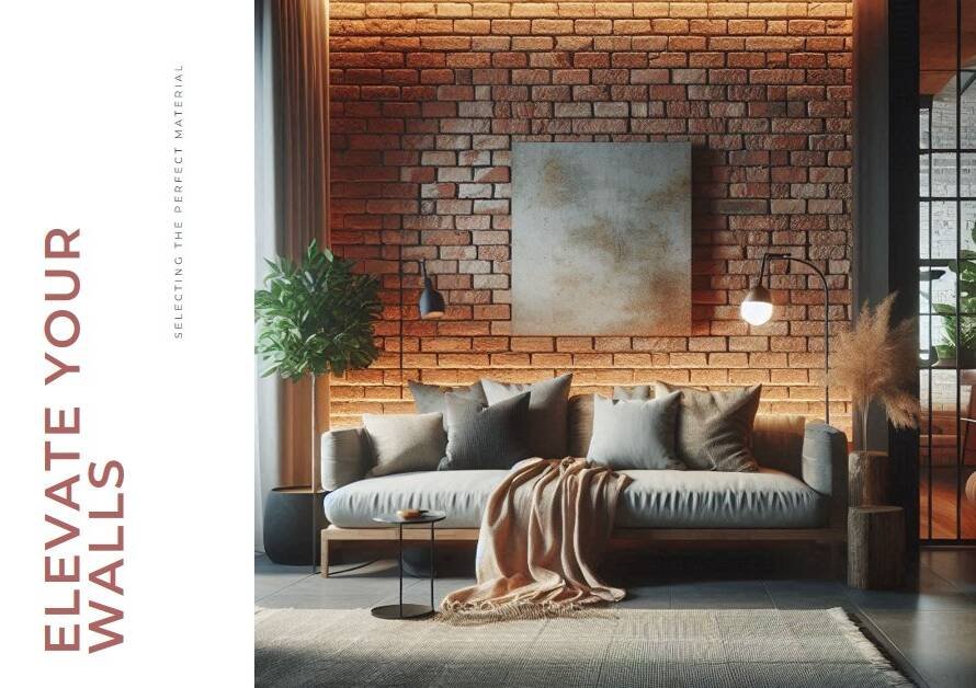 Brick, Stone, and Beyond: Choosing the Right Material for Your Walls