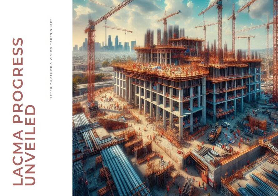Paul Clemence Releases LACMA Progress Photos: Peter Zumthor’s Vision Takes Shape