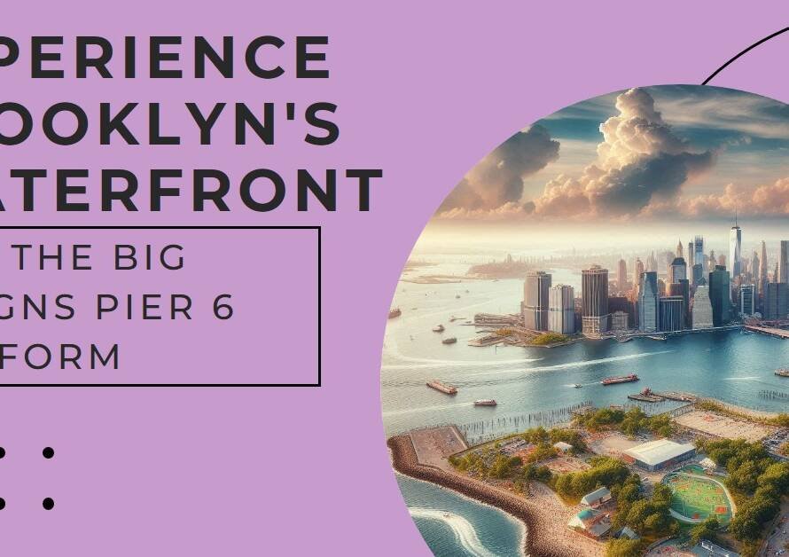 BIG Designs Pier 6 Viewing Platform for Brooklyn’s Waterfront