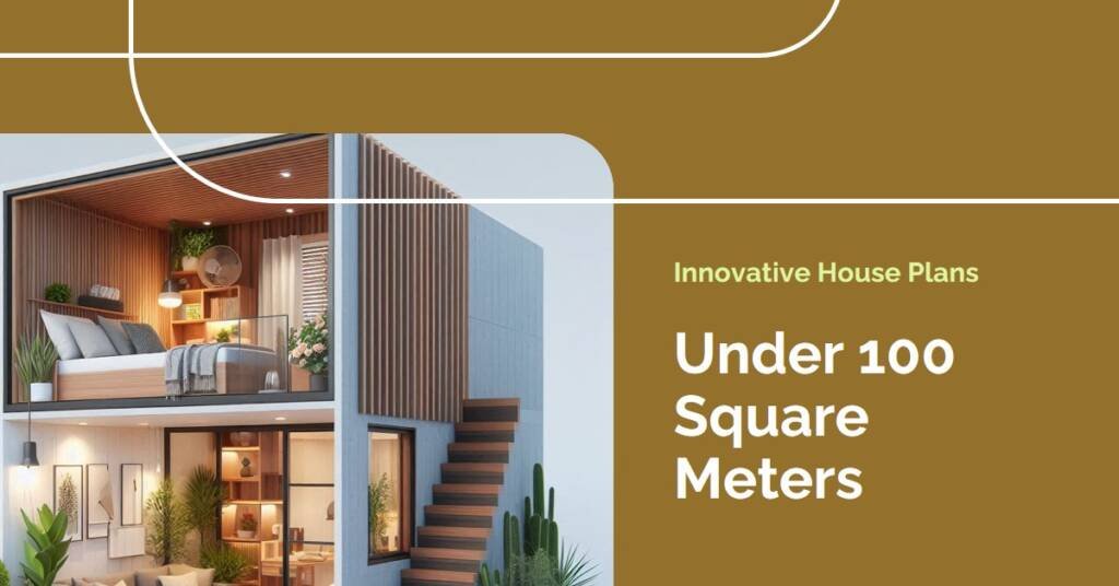House Plans Under 100 Square Meters: 30 Innovative Examples