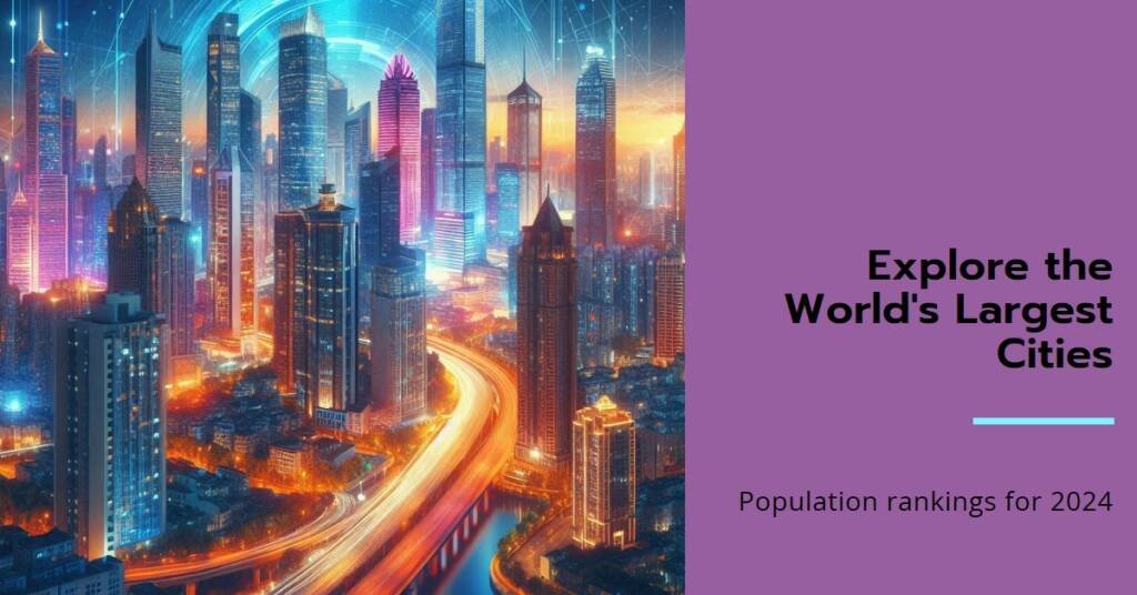 The Largest Cities in the World by Population in 2024