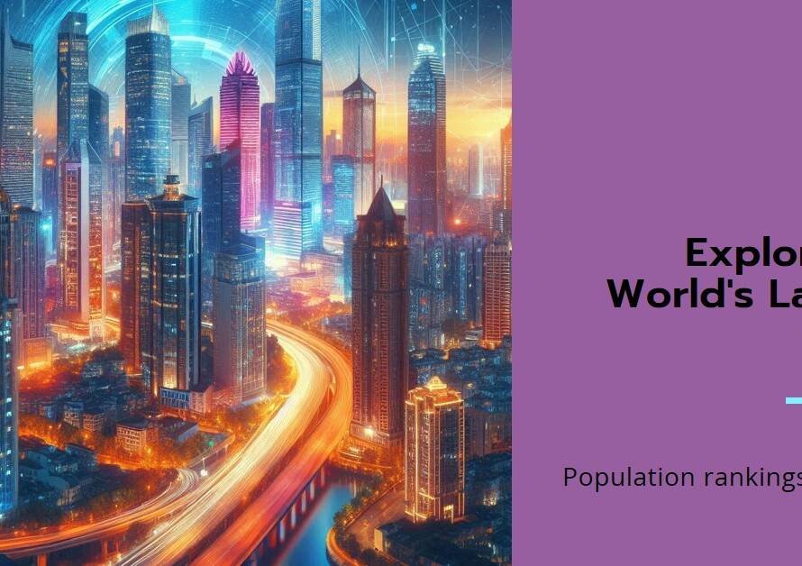 The Largest Cities in the World by Population in 2024