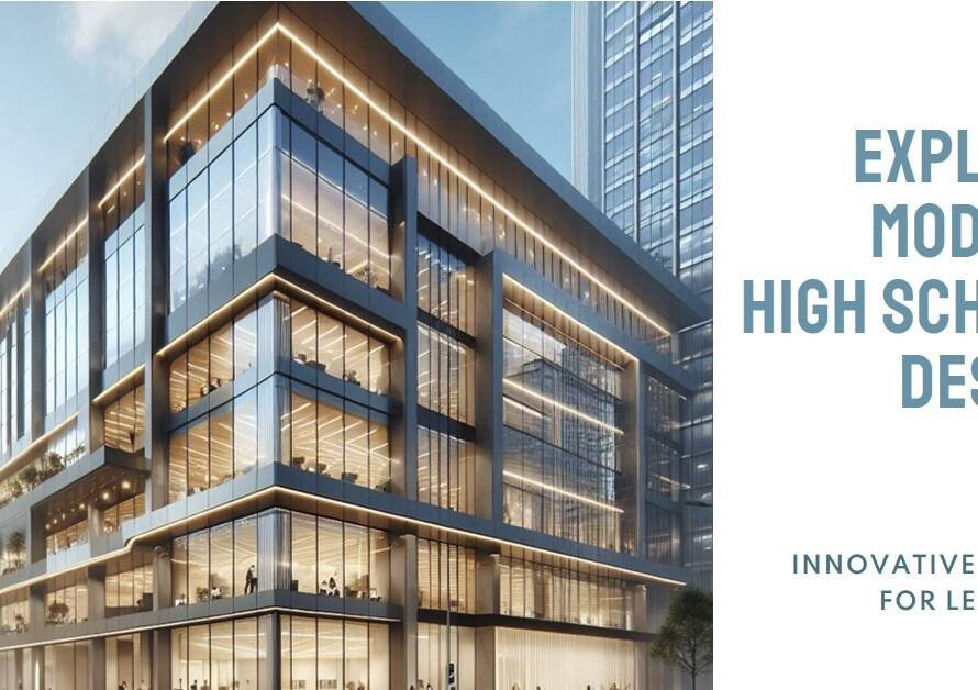 A Modern High School Design by International Studio SKLIM