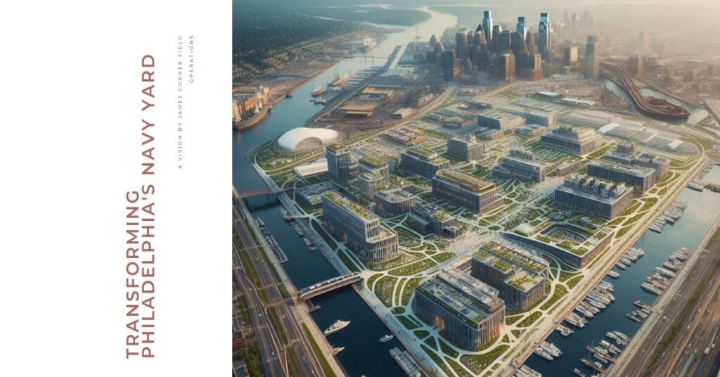 Philadelphia Navy Yard by James Corner Field Operations: A Transformation