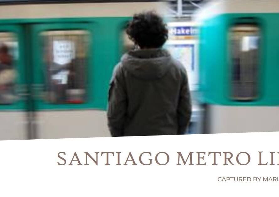 Santiago Metro Line 3 Captured by Maria Gonzalez