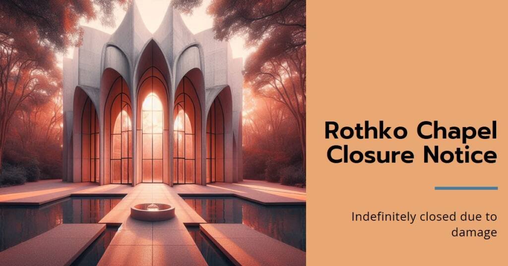 Philip Johnson's Rothko Chapel Closes Indefinitely After Hurricane Damage