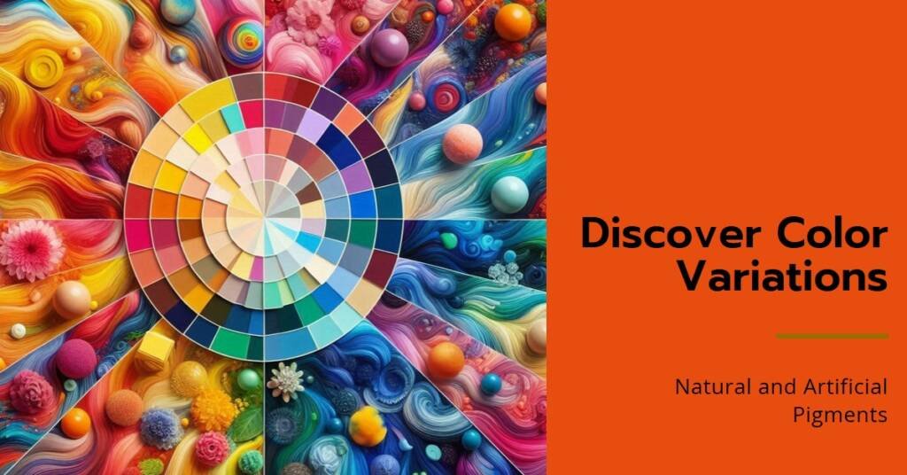 Exploring Color Variations in Natural & Artificially Pigmented Materials