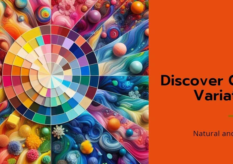 Exploring Color Variations in Natural & Artificially Pigmented Materials