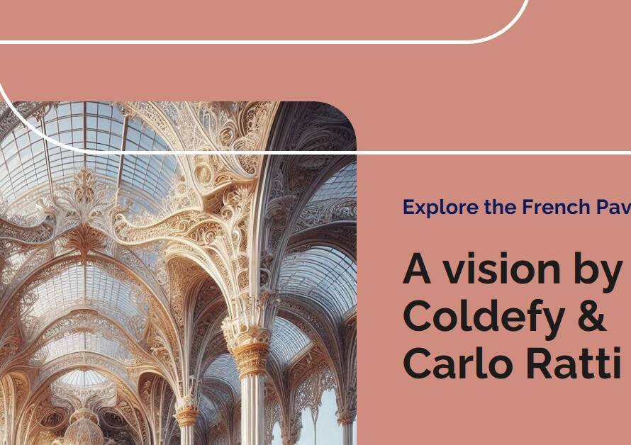 French Pavilion for Expo Osaka 2025 by Coldefy & Carlo Ratti Associati