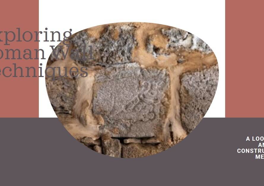 The Construction Techniques Behind Roman Walls