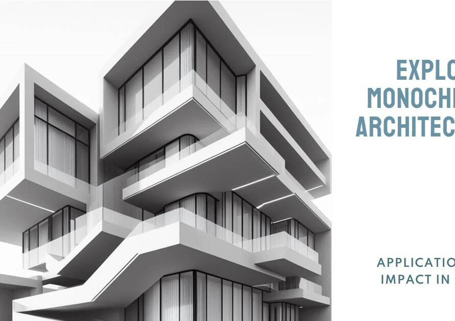 Monochrome Architecture: Applications in Mexico