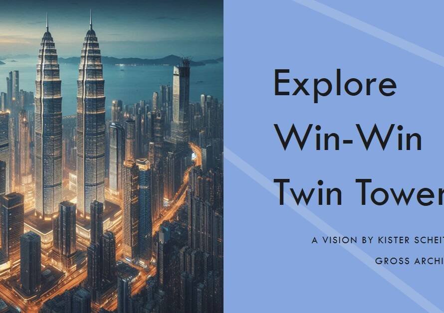 Win-Win Twin Towers by Kister Scheithauer Gross Architekten