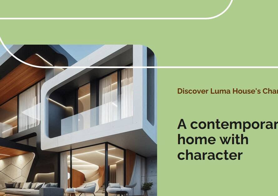 Luma House by AtelierM: A Contemporary Home with Character