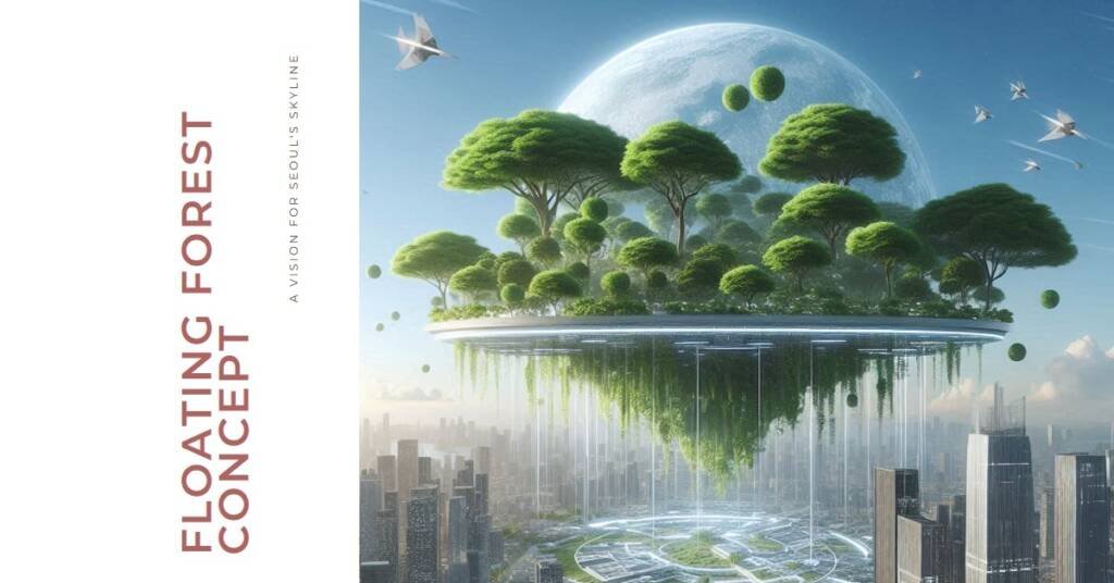 Vincent Callebaut Imagines a Floating Forest Over Seoul’s Ferry Terminal