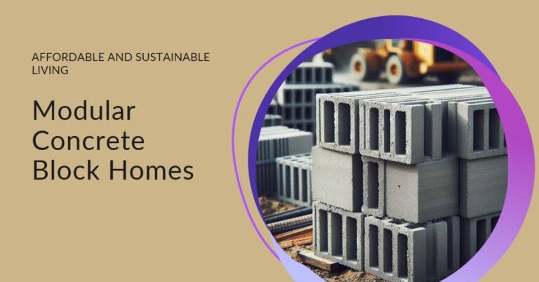 Building with Concrete Blocks: Modular and Affordable Architecture