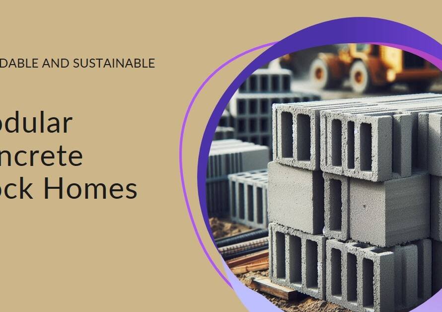 Building with Concrete Blocks: Modular and Affordable Architecture