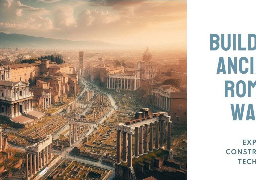Building the Walls of Ancient Rome: Construction Techniques and Materials